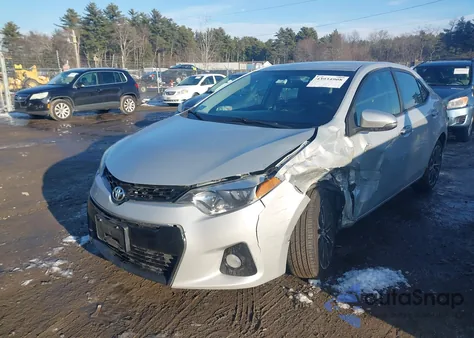 2014 Toyota Corolla S Plus из США, поврежденный, VIN 2T1BURHE7EC097065